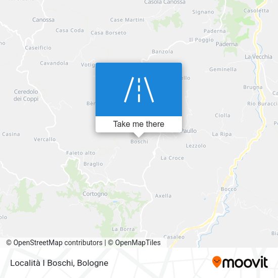 Località I Boschi map