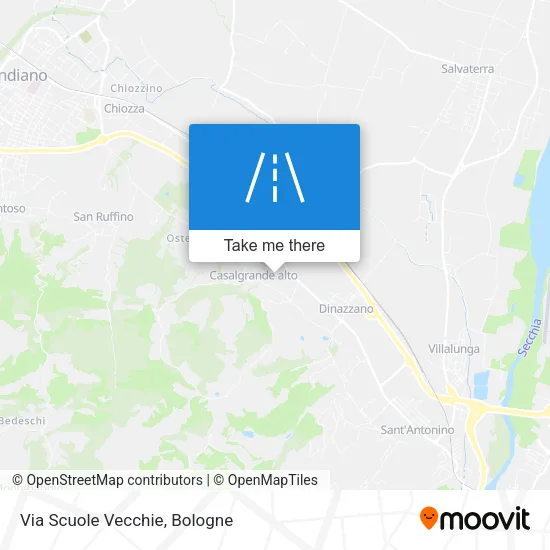 Via Scuole Vecchie map