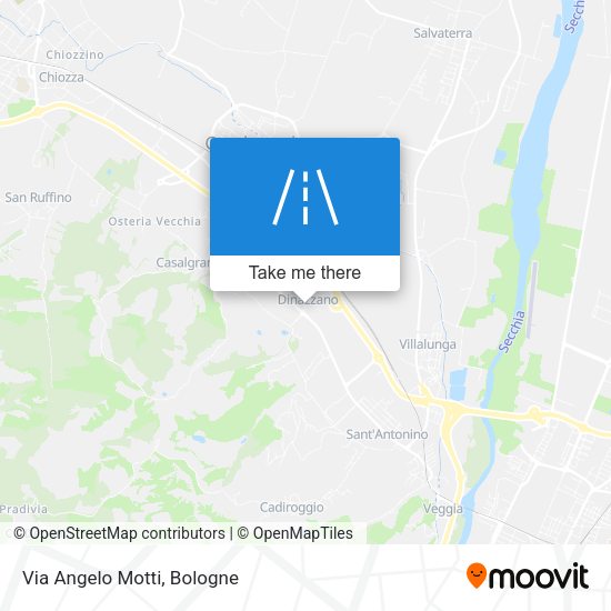 Via Angelo Motti map