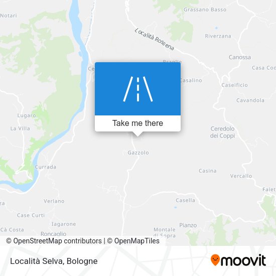 Località Selva map