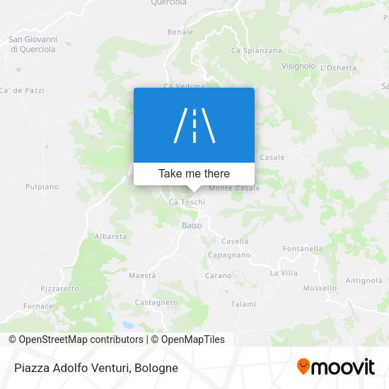 Piazza Adolfo Venturi map