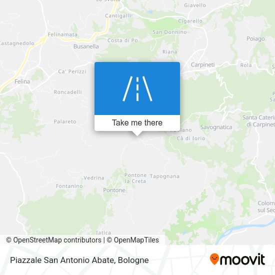 Piazzale San Antonio Abate map