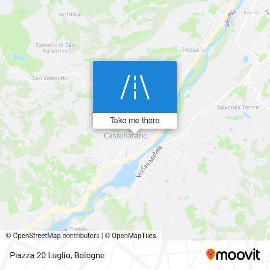 Piazza 20 Luglio map