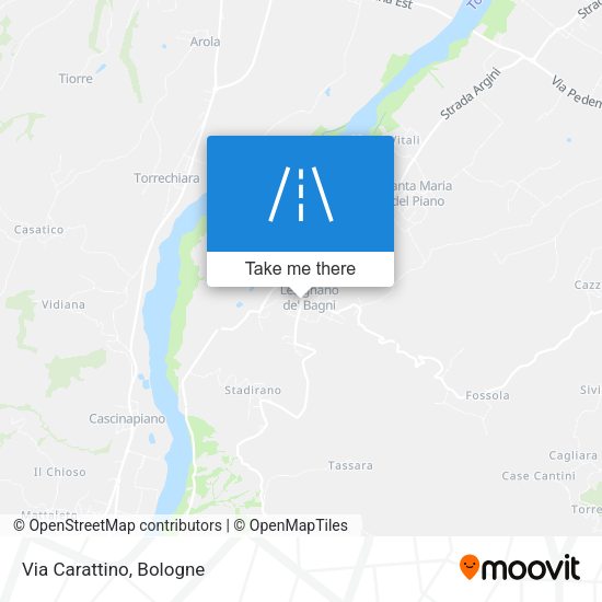 Via Carattino map