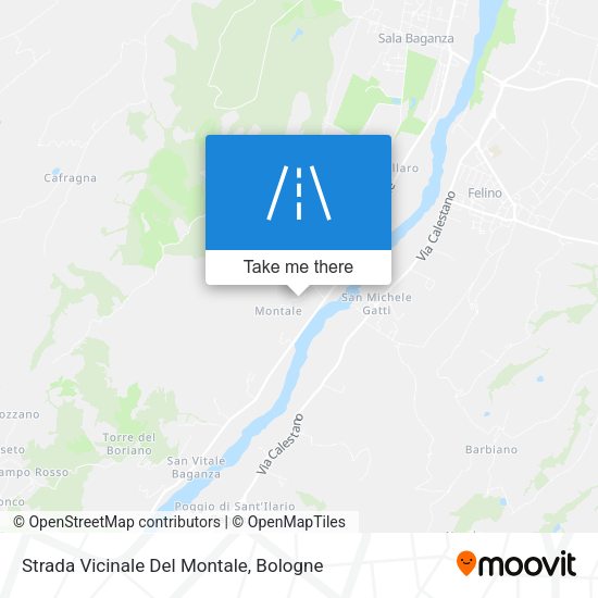 Strada Vicinale Del Montale map