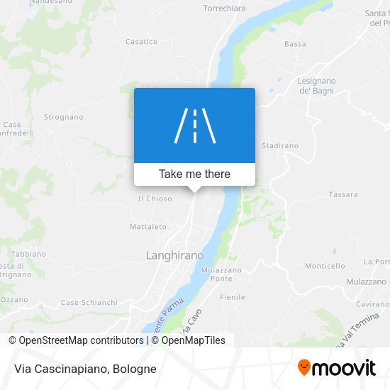 Via Cascinapiano map