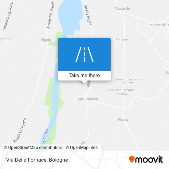 Via Della Fornace map