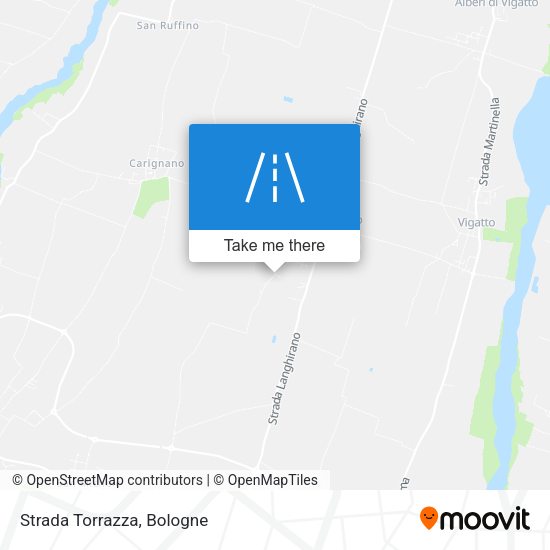 Strada Torrazza map
