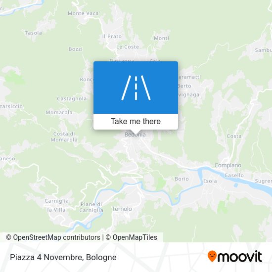 Piazza 4 Novembre map