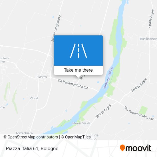 Piazza Italia 61 map
