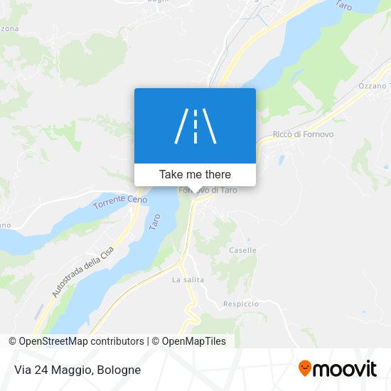 Via 24 Maggio map