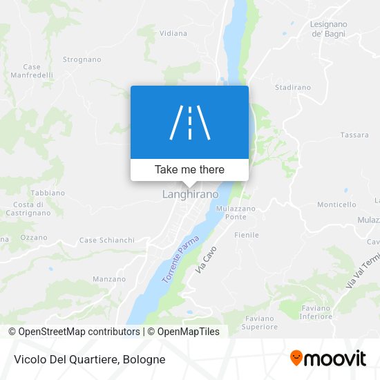 Vicolo Del Quartiere map