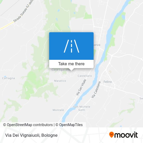 Via Dei Vignaiuoli map