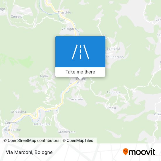 Via Marconi map