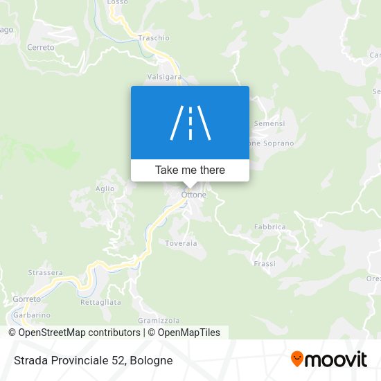Strada Provinciale 52 map