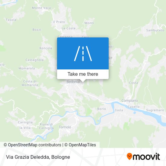 Via Grazia Deledda map