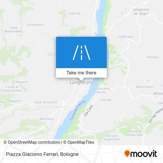Piazza Giacomo Ferrari map