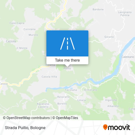 Strada Puilio map