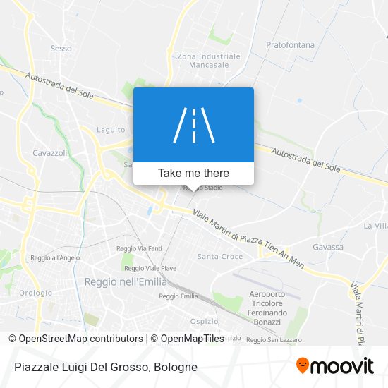 Piazzale Luigi Del Grosso map