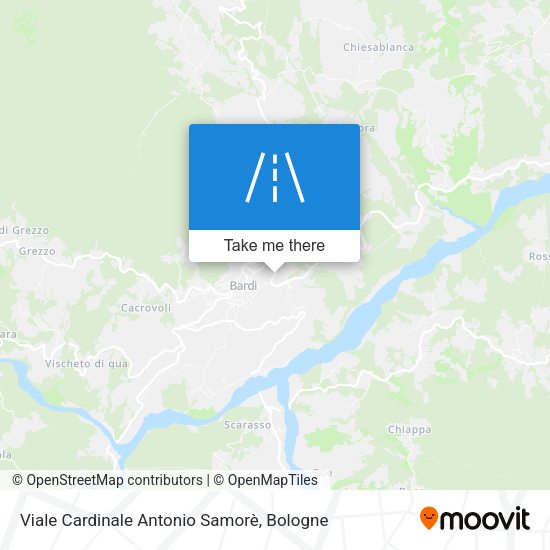Viale Cardinale Antonio Samorè map