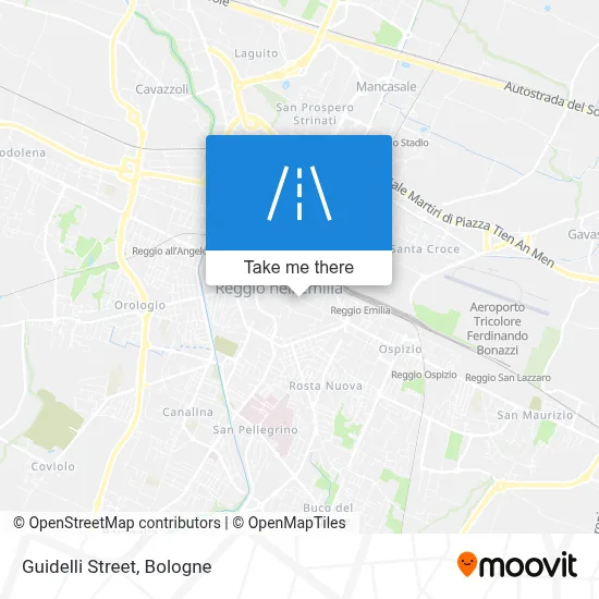 Guidelli Street map