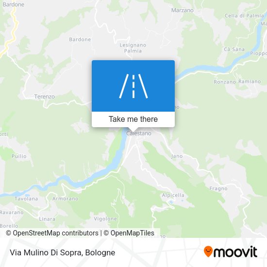 Via Mulino Di Sopra map