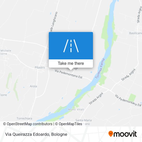 Via Queirazza Edoardo map
