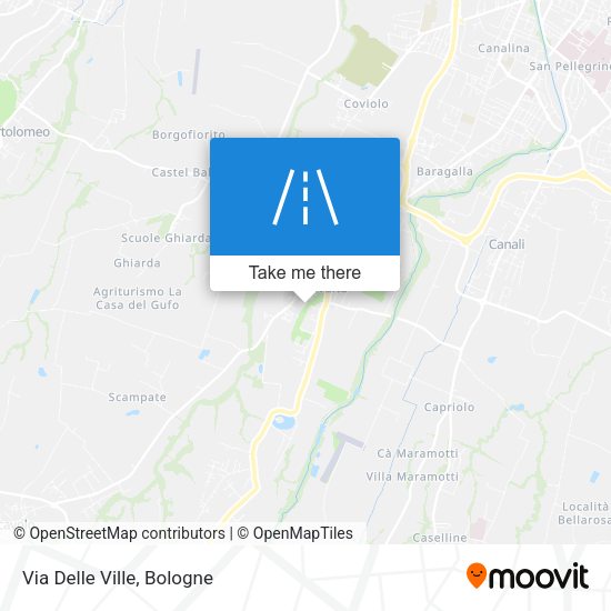 Via Delle Ville map