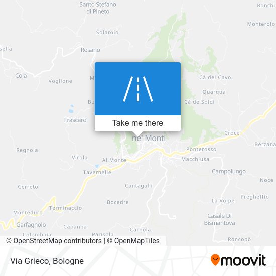 Via Grieco map