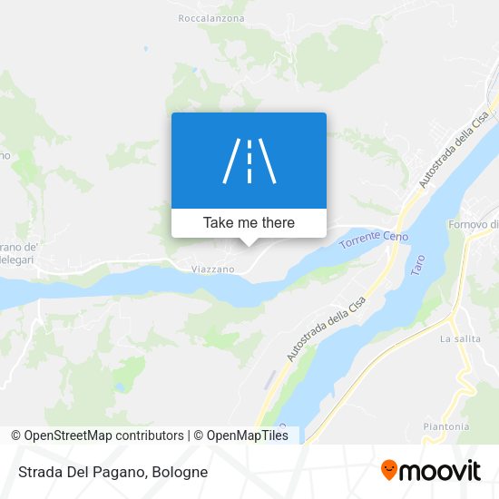 Strada Del Pagano map