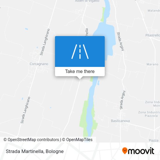 Strada Martinella map