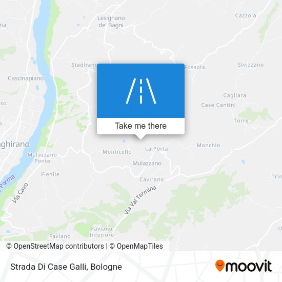 Strada Di Case Galli map
