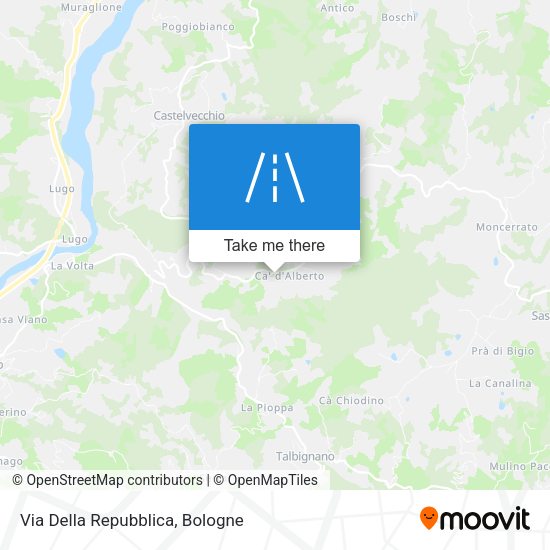 Via Della Repubblica map