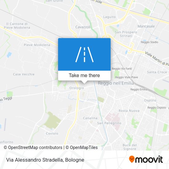 Via Alessandro Stradella map