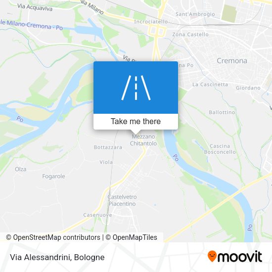 Via Alessandrini map