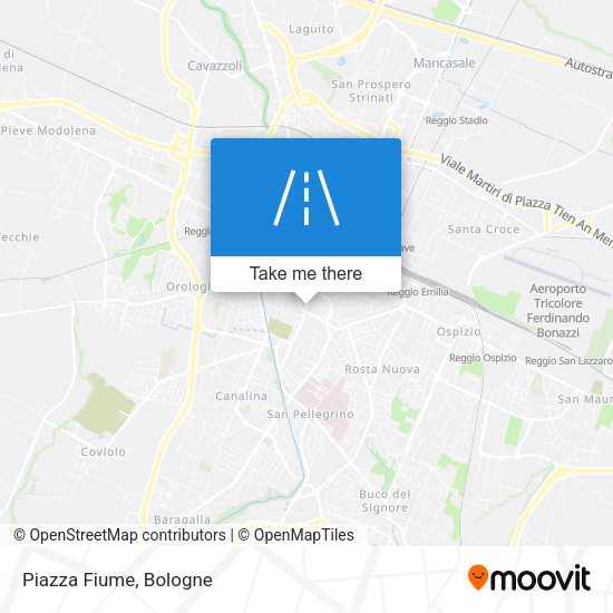 Piazza Fiume map