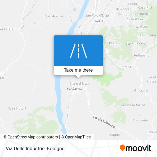 Via Delle Industrie map