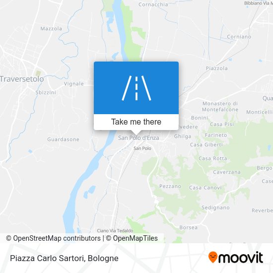 Piazza Carlo Sartori map