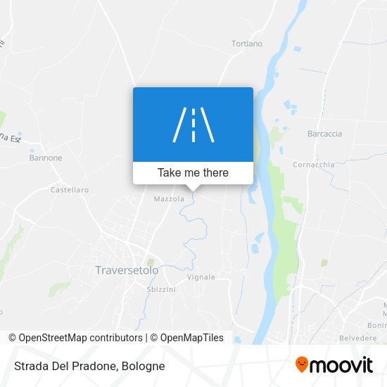 Strada Del Pradone map