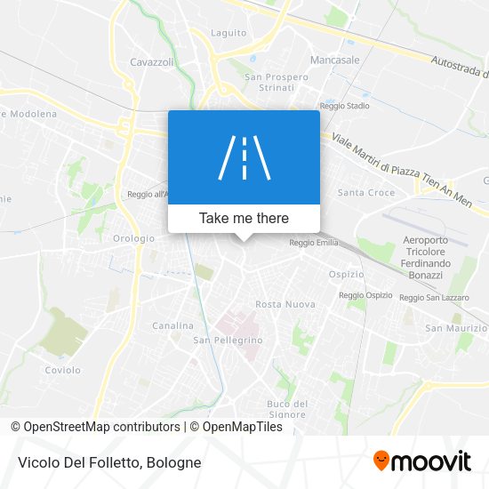 Vicolo Del Folletto map