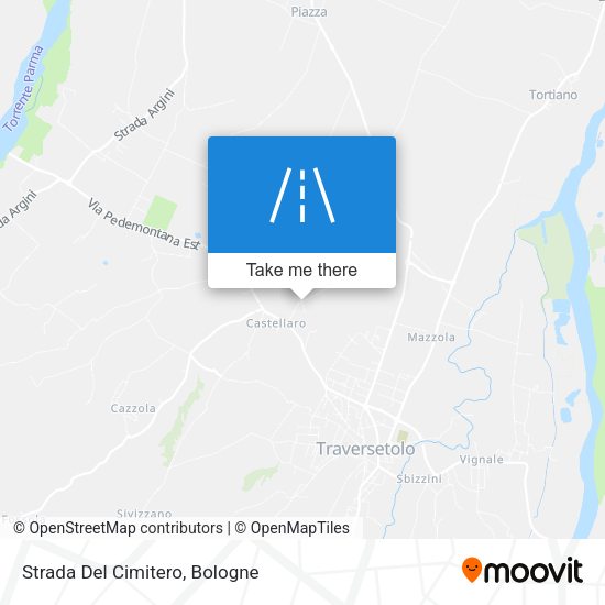 Strada Del Cimitero map