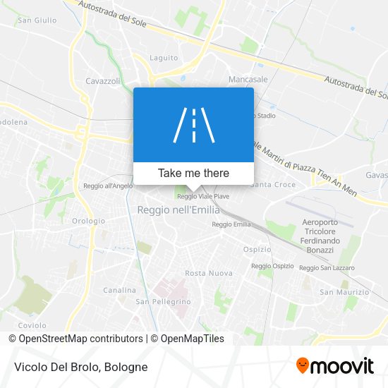 Vicolo Del Brolo map