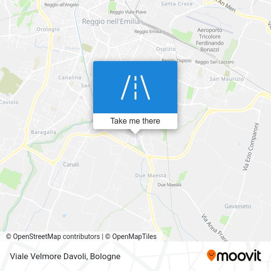 Viale Velmore Davoli map