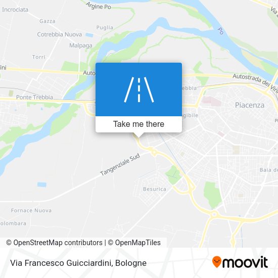 Via Francesco Guicciardini map