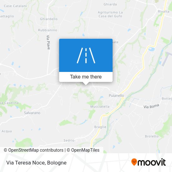 Via Teresa Noce map