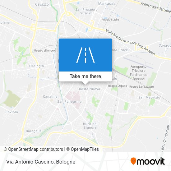 Via Antonio Cascino map