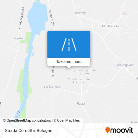 Strada Cornetta map