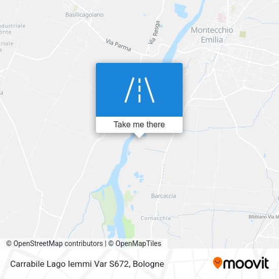 Carrabile Lago Iemmi Var S672 map