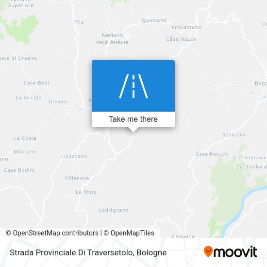 Strada Provinciale Di Traversetolo map