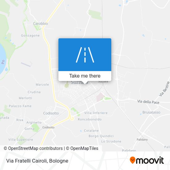 Via Fratelli Cairoli map